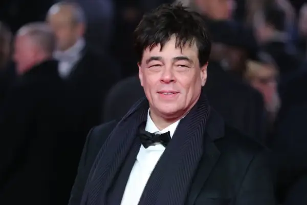 Puerto Rico actor Benicio del Toro poses on the red carpet for the European Premiere of Star Wars: The Last Jedi at the Royal Albert Hall in London on December 12, 2017. / AFP PHOTO / Daniel LEAL-OLIVAS (Photo credit should read DANIEL LEAL-OLIVAS/