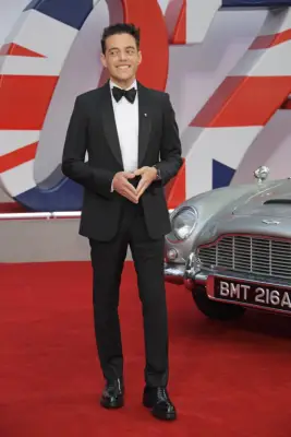 Rami Malek at the No Time to Die World Premiere