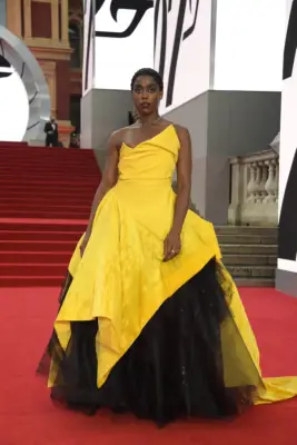 Lashana Lynch at the No Time to Die World Premiere