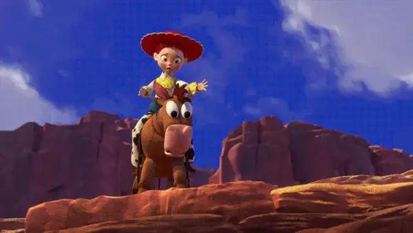 When Jesse looks adorable on her horse even though she