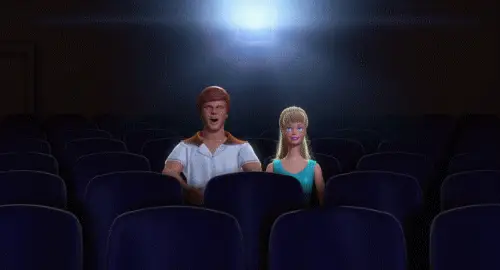 When Ken pulls a slick move on Barbie and you want to high five him.