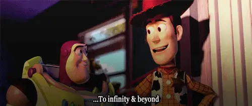 When Woody and Buzz realize that they