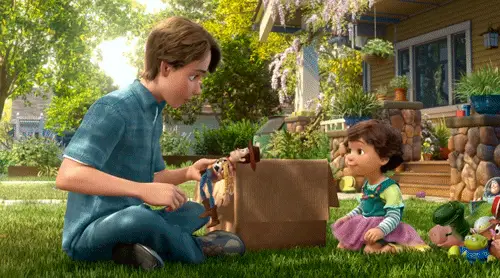 When Andy gets protective of Buzz and you totally feel his feels too.