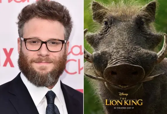 Who Plays Pumbaa in The Lion King Reboot?