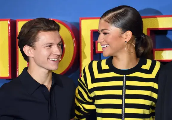 Zendaya and Tom Holland