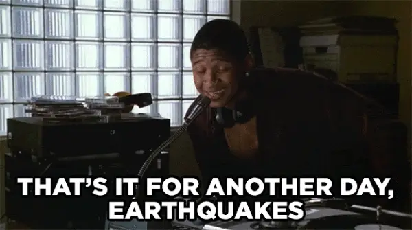 Whenever Usher speaks to the school from his DJ booth.