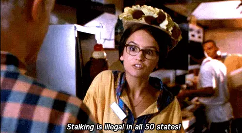 And when she acts like she