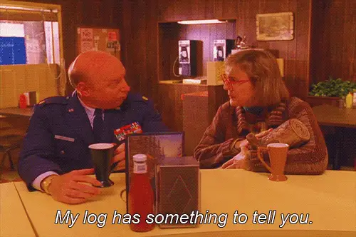 And the log is very important to the series.