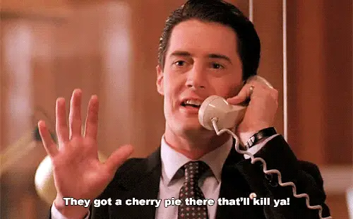 And pie.