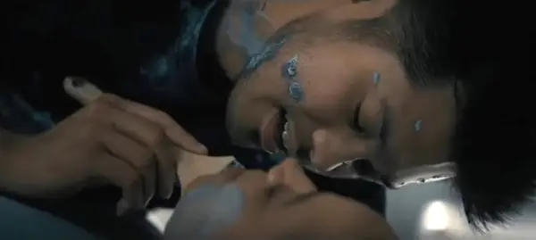 PERFECT ADDICTION, from top: Ross Butler, Kiana Madeira, 2023. Constantin Films / Courtesy Everett Collection