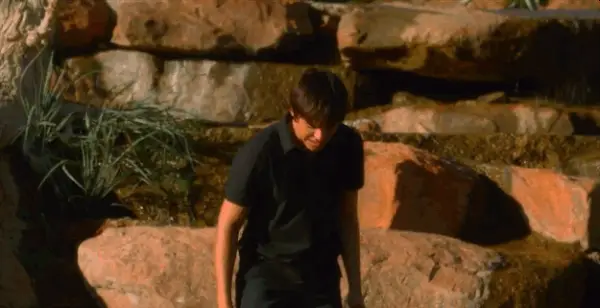 But Most of All, When He Looks in the Water and There