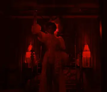 This Ominous Light Bulb Swinging