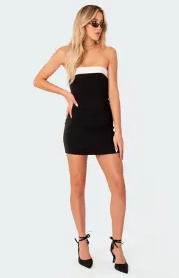 A Leggy Minidress