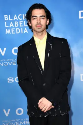LOS ANGELES, CALIFORNIA - NOVEMBER 15: Joe Jonas attends the Los Angeles Premiere Of Sony Pictures