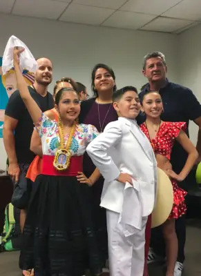 Lorella Praeli (center), National Latina Vote Director, 28