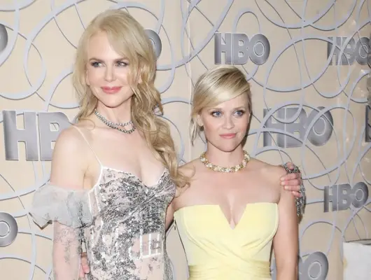 Nicole Kidman With Platinum Blond Hair in 2017