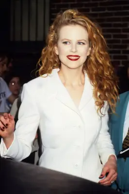 Nicole Kidman With Loose, Red Curls in 1995