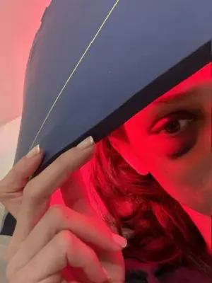 LED therapy after brow lift to reduce swelling