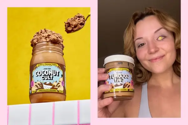 Trying Coconut Cult probiotic yogurt.