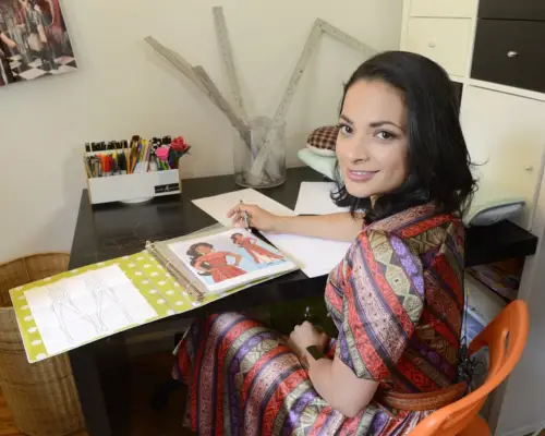 Layana Aguilar at Work