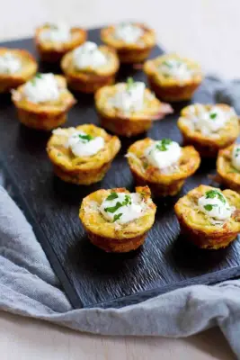 Baked Mashed Potato Bites