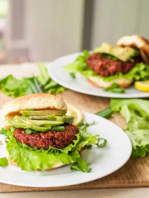 Beet Veggie Burger