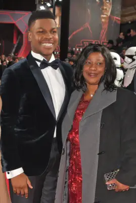 John Boyega and His Mom Abigail