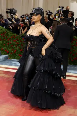 Nicki Minaj in Burberry at the 2022 Met Gala