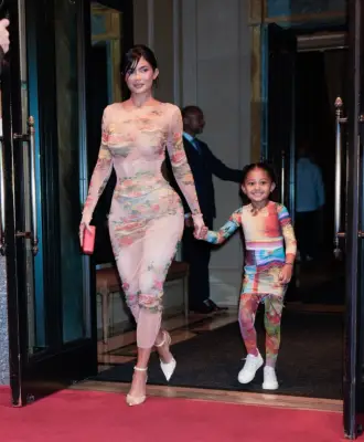 Kylie Jenner With Stormi Webster in New York City, May 2023