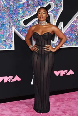 Megan Thee Stallion at the 2023 MTV VMAs