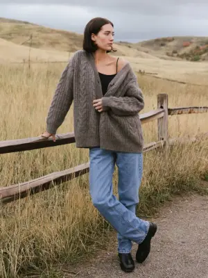 Best Cardigan From Cozy Earth