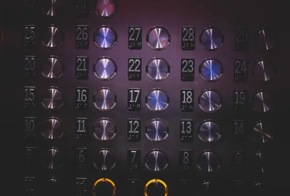 Rushing into an elevator before allowing people to get off.