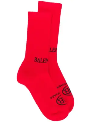 Balenciaga Logo Socks
