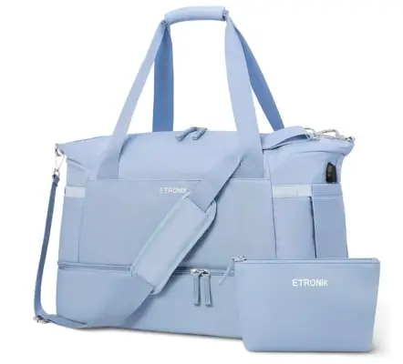 Best Gym Bag With Shoe Compartment and USB