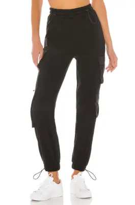 DANIELLE GUIZIO Cargo Pants in Black