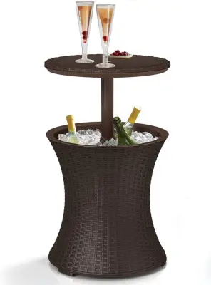 Keter Pacific Cool Bar Outdoor Side Table