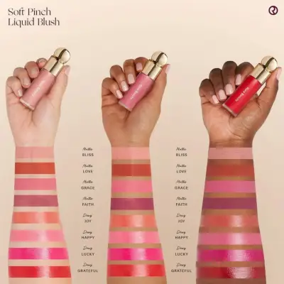 Rare Beauty Liquid Blush Color Range