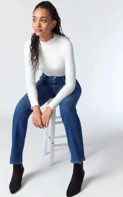 Mavi Kendra Straight Leg Jeans