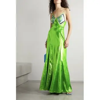 Pretty in Pink: Eloquii Satin Crop Top