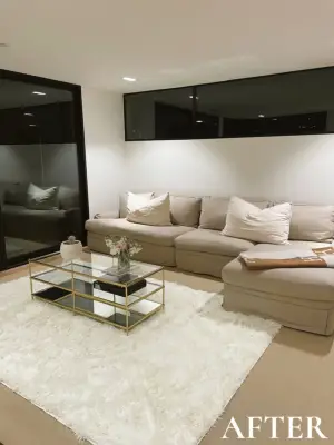 Ruggable Shag Rug Review After Photo