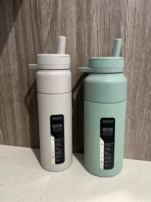 The 25-ounce Brümate Rotera and the 35-ounce Brümate Rotera.