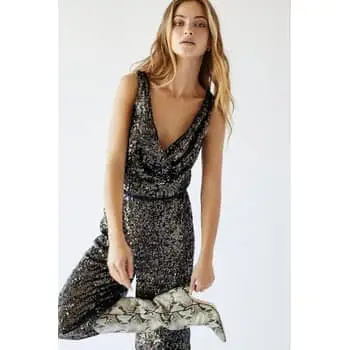 Free People Sequin Jumpsuit
