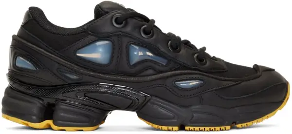 Raf Simons x Adidas Originals Black Edition Ozweego III Sneakers