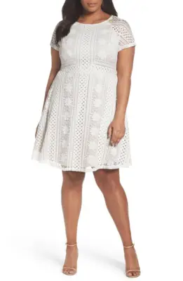 Adrianna Papell Lace Dress