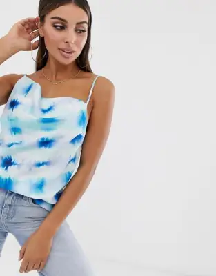 ASOS Satin Tie Dye Print