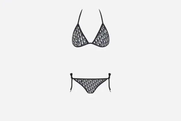 Vintage Christian Dior Dior Oblique 2021 Cruise Logo Swimwear