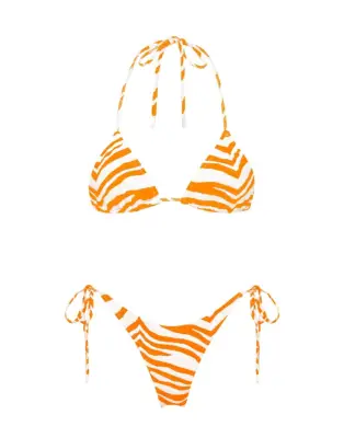 Triangl Vinca Zebra Pop