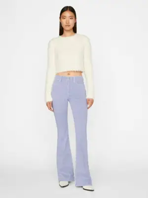 Pinstripe Boot-Cut Flares