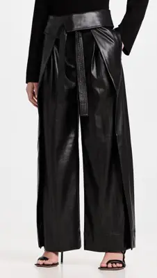 Goth Trend: A.L.C. Emilio Faux Leather Pants