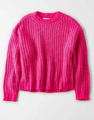 American Eagle Cozy Crew Neck Sweater